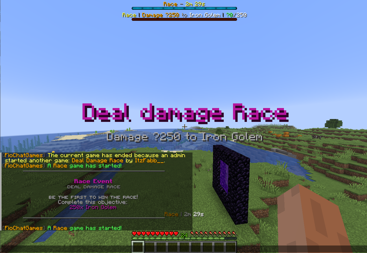 FioChatGames DEAL_DAMAGE_RACE